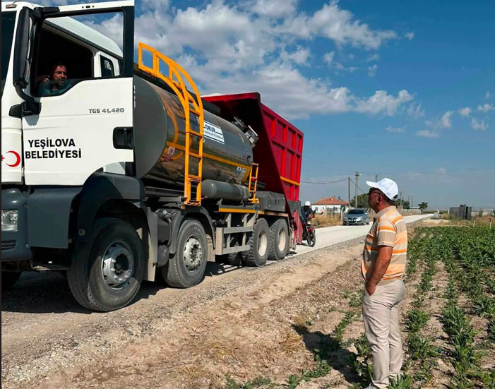 Parabaşlı Mahallesi Yolları Yapılıyor